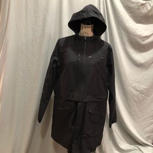 Nike Rain Repellent Black convertible coat